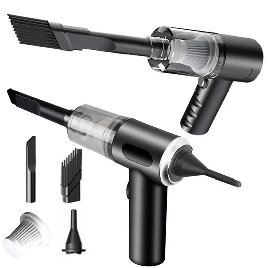 Portable Cordless Mini Vacuum Cleaner – 5500Pa Strong Suction | Car, Desk & Home Cleaning