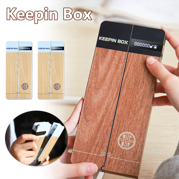Self Discipline Phone Lock Portable Mobile Phone Lock Box Timer Smartphone Locking Case Safe Timed Lockbox Self-Discipline Keepin Box Limit Cell Phones Use - Image 3